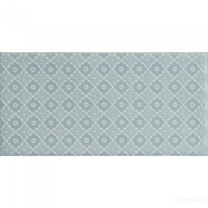 Плитка Monopole Ceramica Mirage DECOR JEWEL PEARL BLUE декор 8×150×75