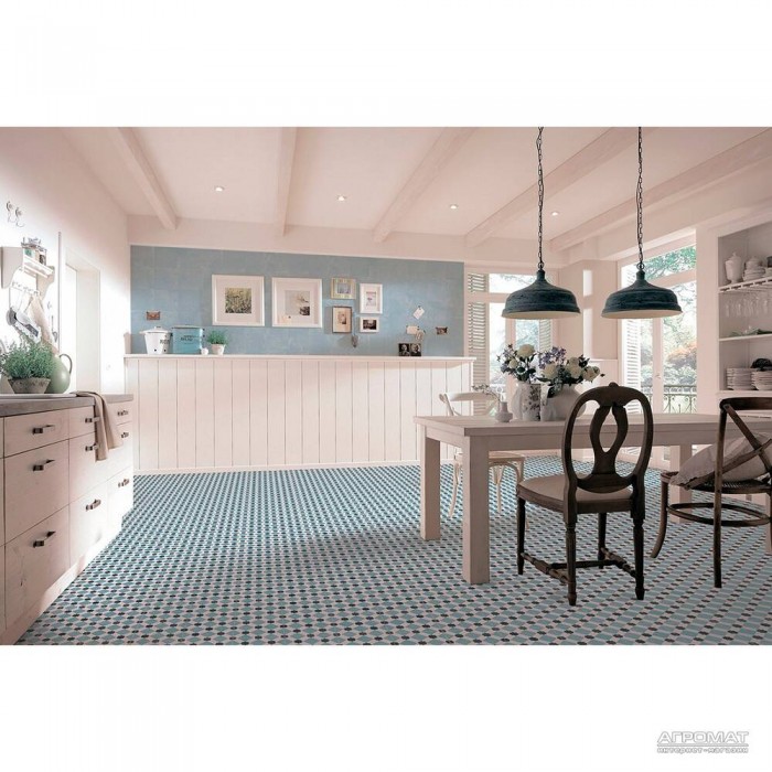 Напольная плитка Dual Gres Chic HOWARD BLUE 10×450×450