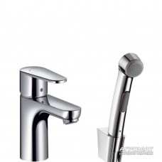 Змішувач для раковини Hansgrohe Talis Е2 31165000 з гігієнічним душем