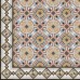 Плитка Vives Vodevil POMBO-3 MULTICOLOR декор 8×200×200