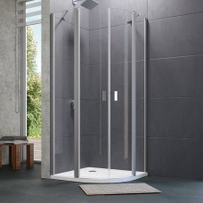 Душові двері Huppe Desing Pure 8P1702.092.321 90х190 см розпашні (1 половина)