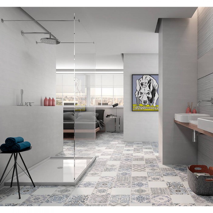 Керамограніт Geotiles Vendome Mugat Blanco 22,3x22,3 см