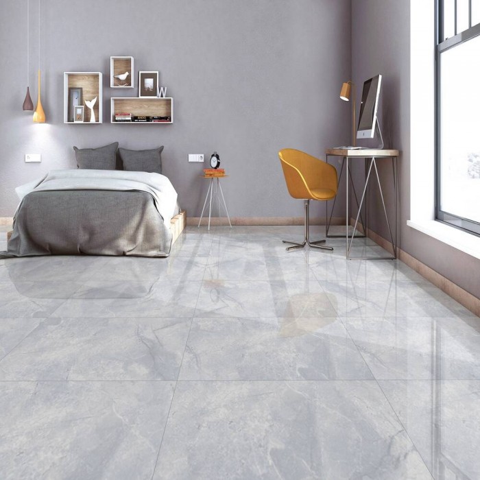 Керамограніт Megagres Crystyle Grey P. 60x60 см