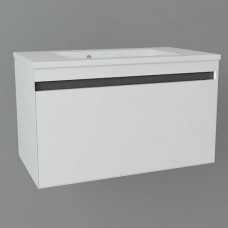 Тумба з раковиною Devit Up 0W20120W підвісна 60 см білий