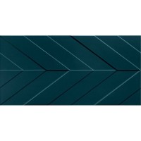 Плитка Marca Corona D734 4D.Chevron Deep Blu Mat 40x80 см