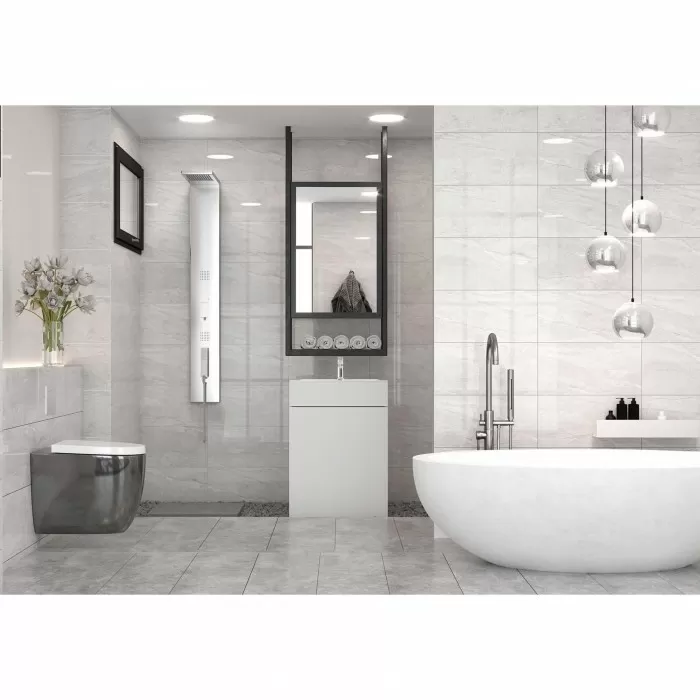 Плитка GOLDEN TILE MARMO MILANO 8М2061 под мрамор