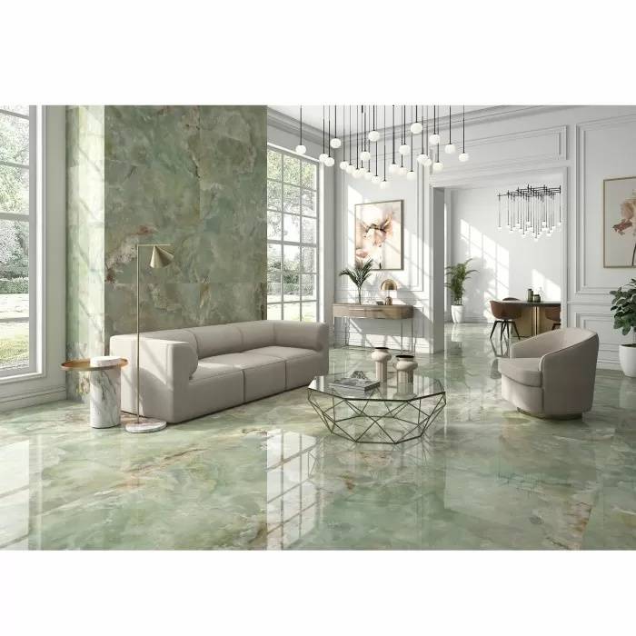 Керамогранит ITT CERAMIC ONIX JADE POLISHED LUX RECT. 11×1200×1200