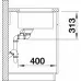 Мойка для кухни Blanco Subline 340/160-U (чаша слева) кофе  523557