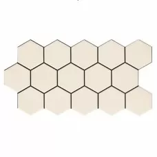 Керамограніт Realonda Hex Snow 26,5x51 см