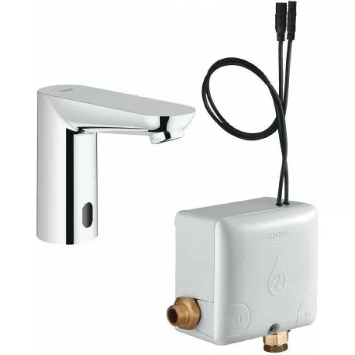 Grohe Euroeco Cosmopolitan E Powerbox Сенсорный смеситель для раковины без смешивания (36384000) Grohe Euroeco Cosmopolitan E Powerbox Сенсорный смеситель для раковины без смешивания (36384000)