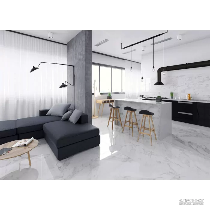 Керамогранит ARGENTA CARRARA WHITE SHINE