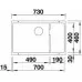 Мойка для кухни Blanco Subline 700-U Level жасмин 523543