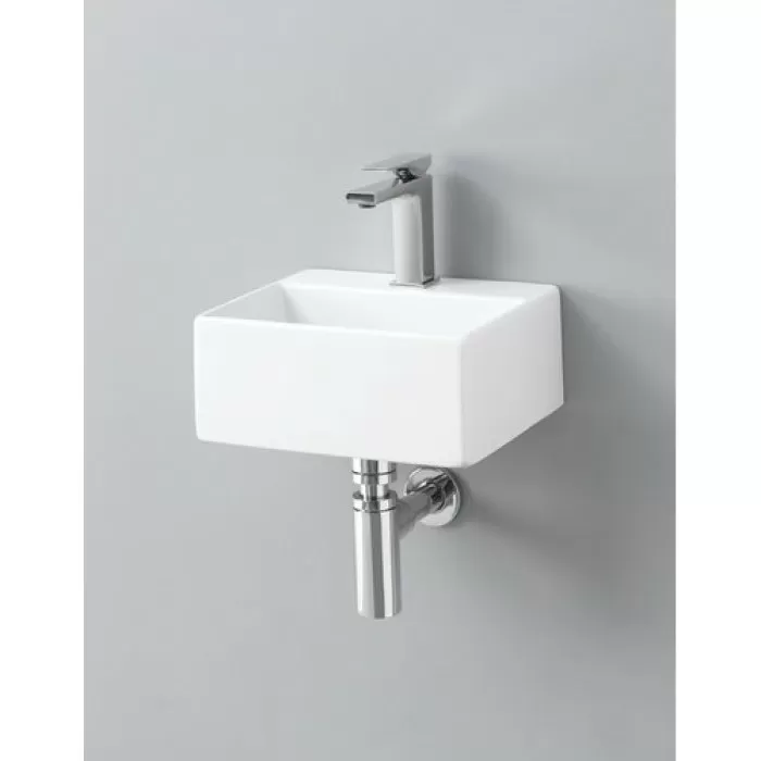 Керамическая раковина 32 см Artceram Quadro, white glossy (QUL006 01;00)