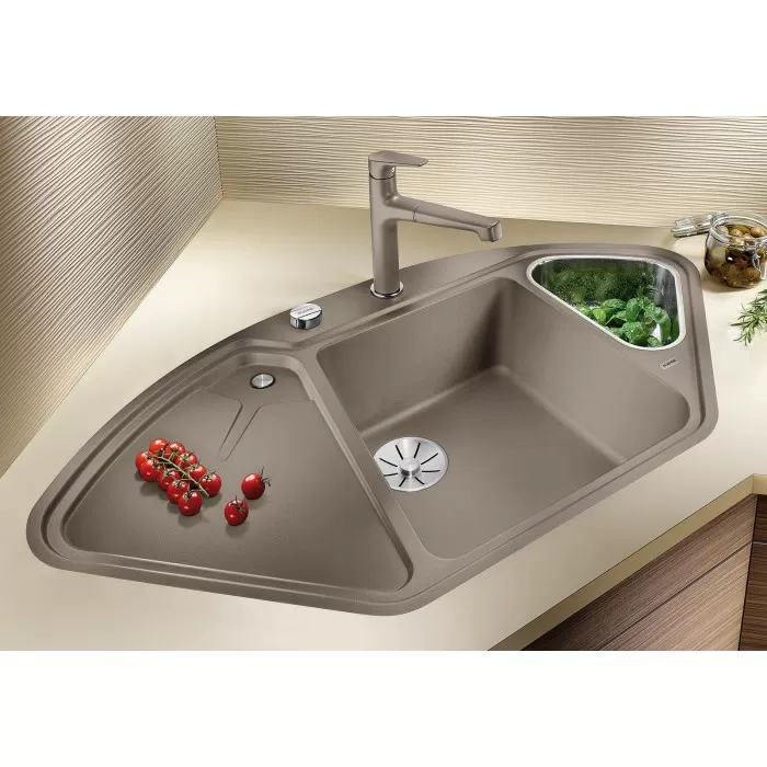 Мойка для кухни Blanco Delta II-F алюметаллик 523672