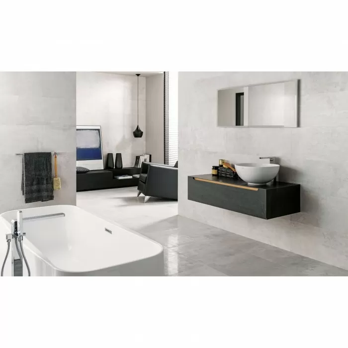 Керамогранит VENIS METROPOLITAN CALIZA 10×596×596 под бетон