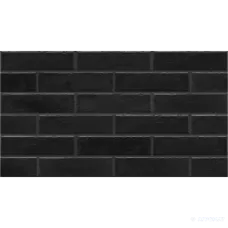 Клінкер Cerrad Foggia Elewacja Nero 6,5x24,5 см