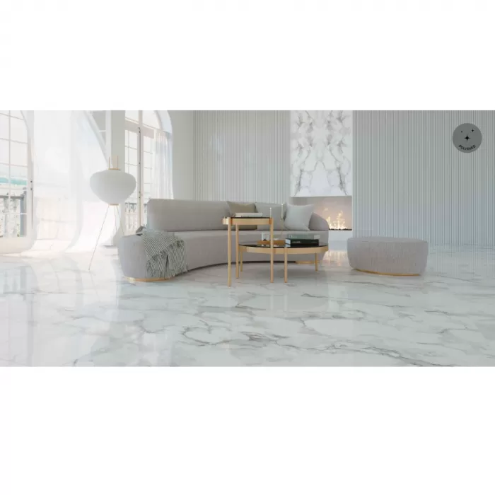 Плитка для пола  Керамогранит PERONDA BM HAUTE WHITE B /75,5X151/EP 10×1510×755