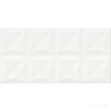 Плитка Opoczno Water Sparkles ORIGAMI WHITE GLOSSY STRUCTURE 9×600×297