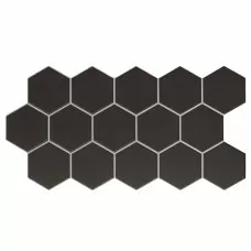 Керамограніт Realonda Hex Black 26,5x51 см