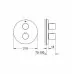 Термостатический смеситель Grohe Grohtherm 3000 Cosmopolitan 19467LS0