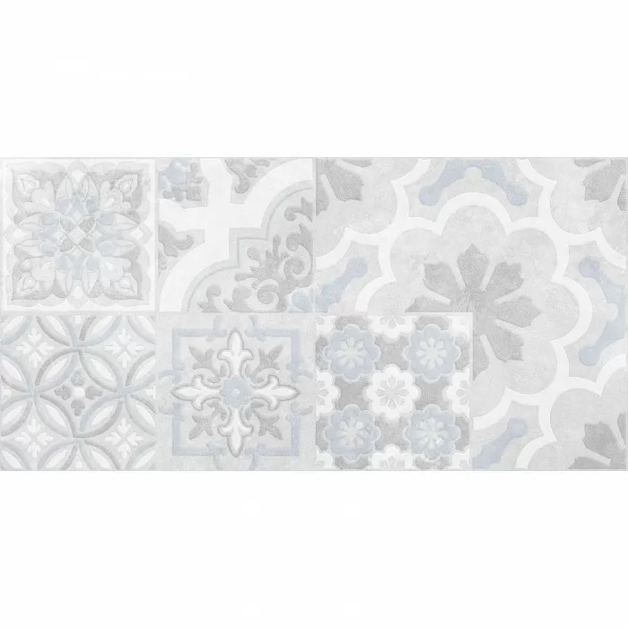 Плитка GOLDEN TILE DOHA Pattern серый 572061