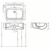 Керамическая раковина 65 см Artceram Hi-Line, white glossy (HIL004 01;00)