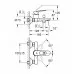 Grohe BauLoop Однорычажный смеситель для ванны (23603000)