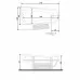 Gruppo Treesse Epoca One Top Ванна в классическом стиле 170x80xh73 см, цвет белый, венге