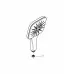 Плитка керамогранит Grohe Rainshower Smartactive Cube 130 Ручной душ 26582AL0 для пола