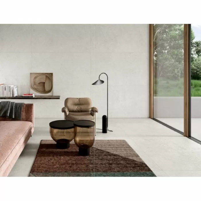 Керамогранит Керамогранит PERONDA ALPINE WHITE AS/60X60/C/R 10×600×600 под мрамор под камень