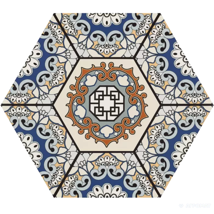 Керамогранит Realonda Sevres AZUL 9×330×285
