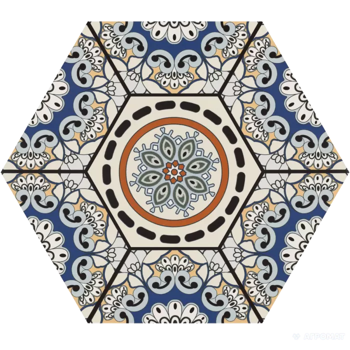 Керамогранит Realonda Sevres AZUL 9×330×285