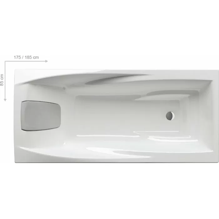 Ванна акриловая Ravak You 185x85