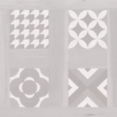 Керамограніт Argenta Ceramica Selandia Decor Bianco 60x60 см