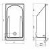 Ванна акриловая Kolo COMFORT Plus XWP1471000 170x75 с ручками