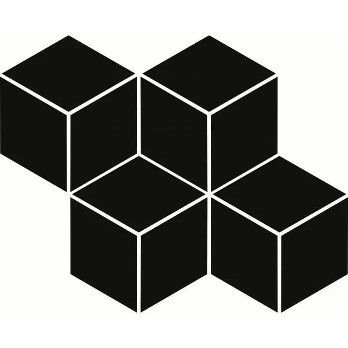 Плитка Paradyz UNIWERSALNA MOZAIKA PRASOWANA NERO ROMB HEXAGON Плитка Paradyz UNIWERSALNA MOZAIKA PRASOWANA NERO ROMB HEXAGON