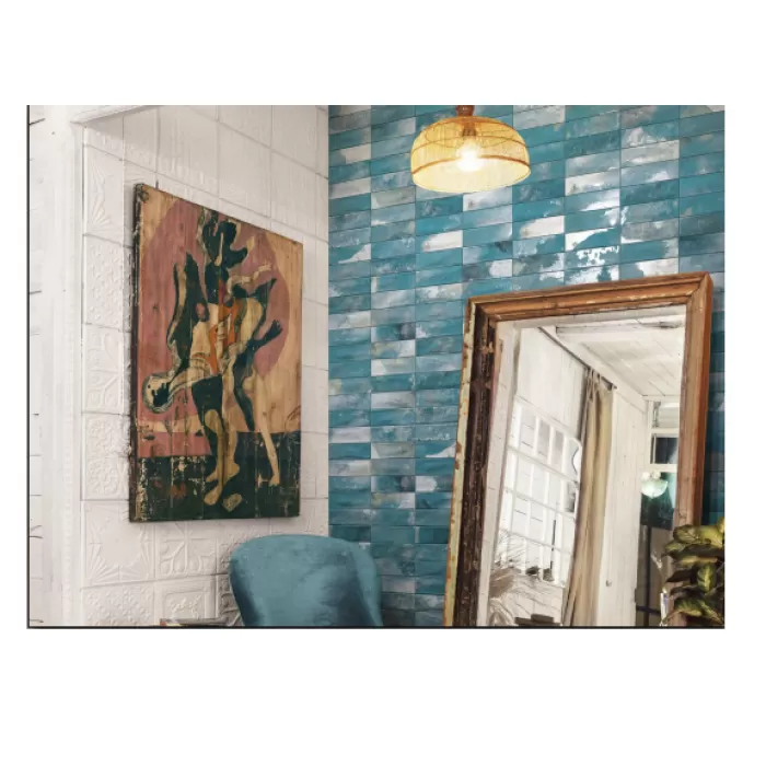 Плитка   PERONDA FS TRADITION BRICK GREEN LT 10×400×200