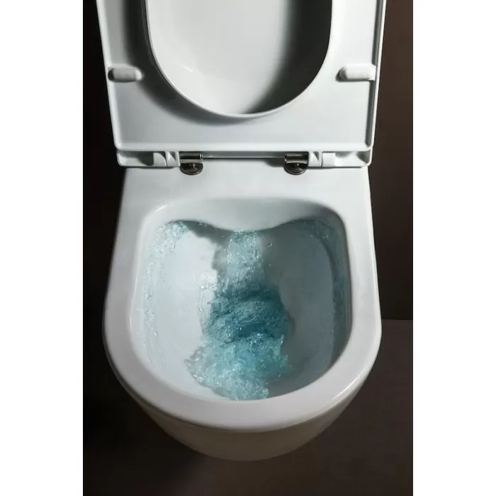 Инсталляция GEBERIT Duofix 458.126.00.1 + унитаз LAUFEN Pro Rimless H866957 с сиденьем Slim Soft Close