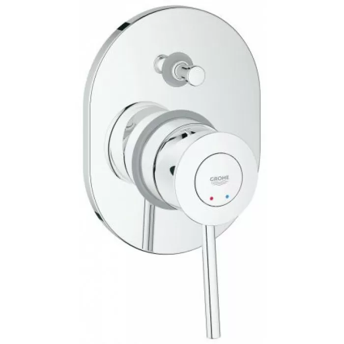 Grohe BauClassic Смеситель однорычажный для ванны скрытый монтаж (29047000) Grohe BauClassic Смеситель однорычажный для ванны скрытый монтаж (29047000)