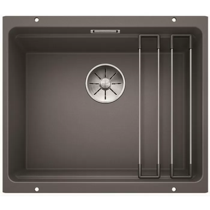 Мойка для кухни Blanco Etagon 500-U Silgranit темная скала 522228 Мойка для кухни Blanco Etagon 500-U Silgranit темная скала 522228