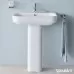Плитка керамогранит Керамическая раковина 65 см Duravit Happy D.2 2316650000 для пола