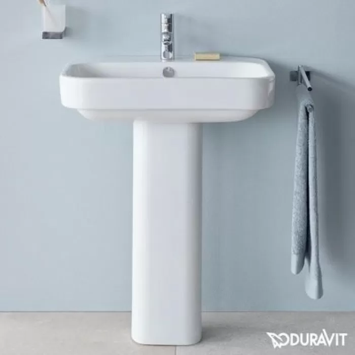 Плитка керамогранит Керамическая раковина 65 см Duravit Happy D.2 2316650000 для пола
