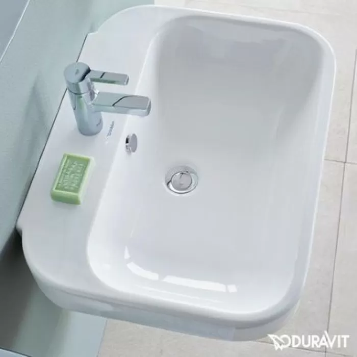 Плитка керамогранит Керамическая раковина 65 см Duravit Happy D.2 2316650000 для пола