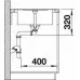 Мойка для кухни Blanco Metra 45 S-F алюметаллик 519082