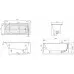 Ванна акриловая Villeroy&Boch O.NOVO UBA160CAS2V-01