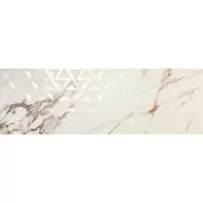 Плитка Porcelanite Dos Firenze 1219 Calacatta Gold Relieve Geo 40x120 см
