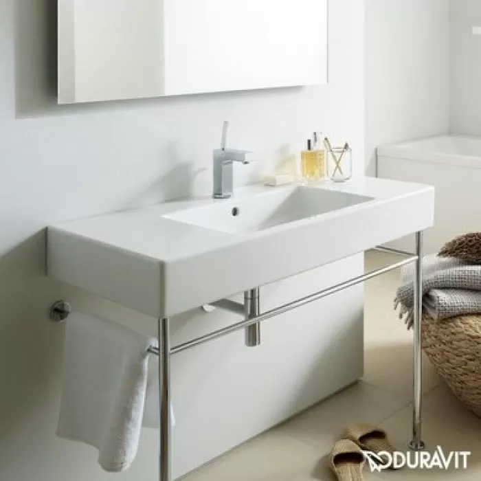 Плитка керамогранит Керамическая раковина 125 см Duravit Vero 0329120000 для пола