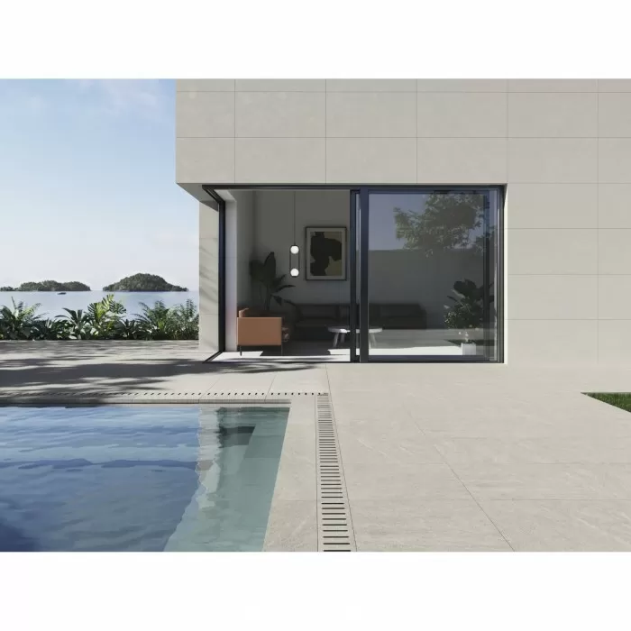 Керамогранит Керамогранит PERONDA NATURE WHITE SF/90X90/C/R 10×900×900 под камень