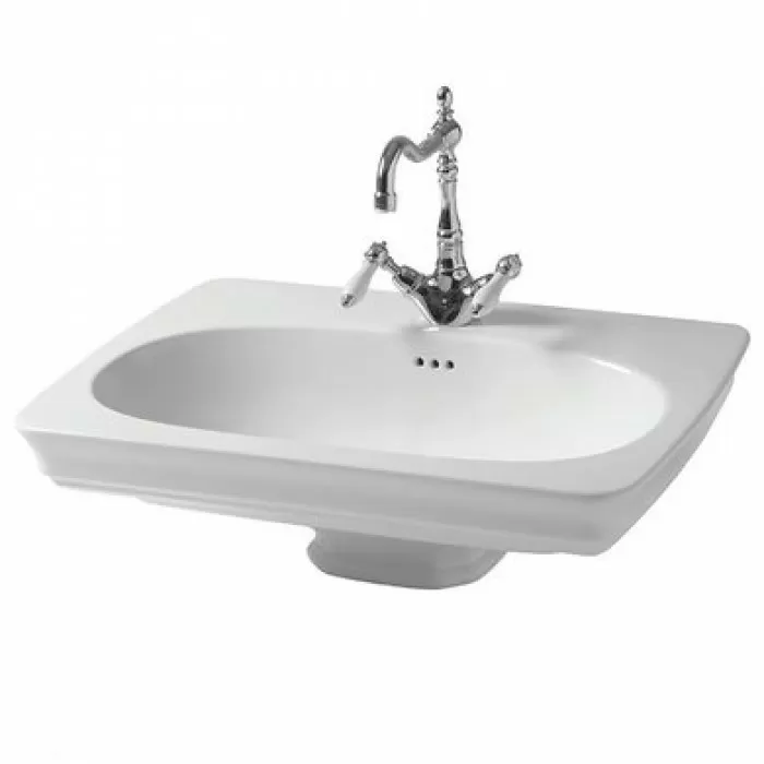 Керамическая раковина 68 см Artceram Civitas, white glossy (CIL001 01;00) Керамическая раковина 68 см Artceram Civitas, white glossy (CIL001 01;00)