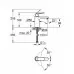 Смеситель для раковины Grohe Eurosmart cosmopolitan M-Size 23327000